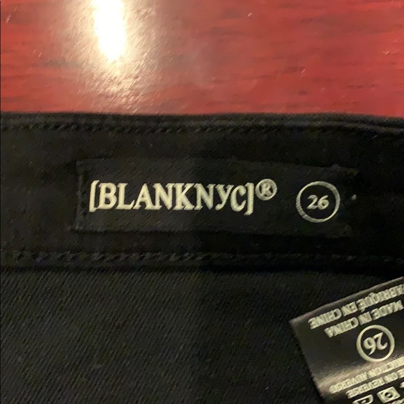 Blank NYC Lace Up Denim Mini Skirt - Picture 7 of 8